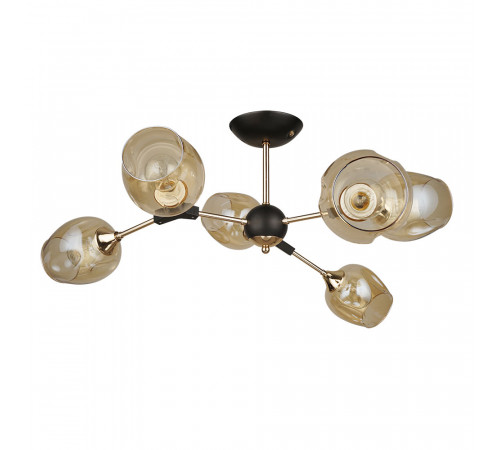 Люстра на штанге Arte Lamp Seppia A4211PL-6BK Люстра на штанге Arte Lamp Seppia A4211PL-6BK