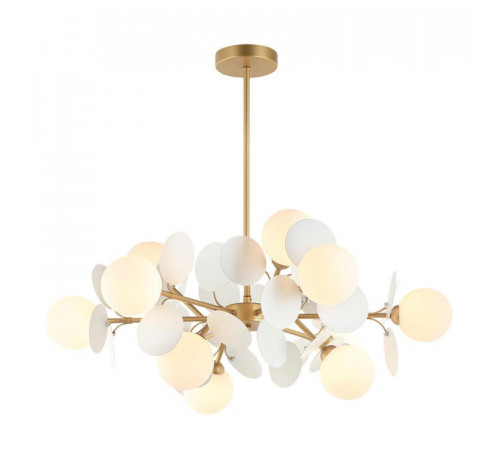 Подвесная люстра Lumien Hall Ilmari LH4136/12P-GD-WT Подвесная люстра Lumien Hall Ilmari LH4136/12P-GD-WT
