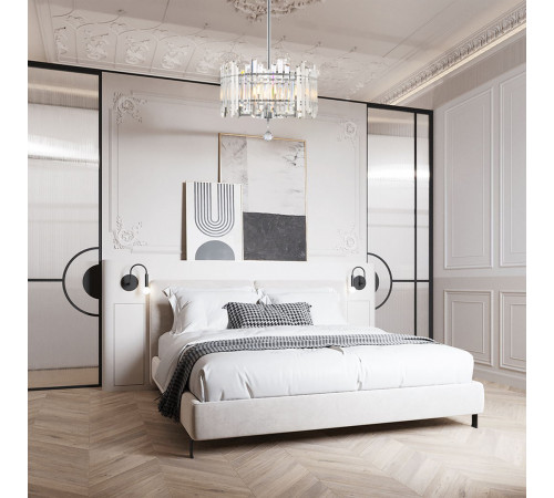 Люстра на штанге Arte Milano Sorrento 372409/5/350/400 CR Люстра на штанге Arte Milano Sorrento 372409/5/350/400 CR
