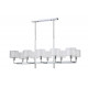 Люстра на штанге Crystal Lux MAESTRO SP-PL10 L1100 CHROME