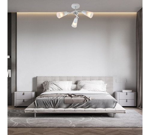 Люстра на штанге Escada Calla 1109/3P White Люстра на штанге Escada Calla 1109/3P White