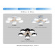 Люстра на штанге Ambrella Light Comfort LineTech FL4825