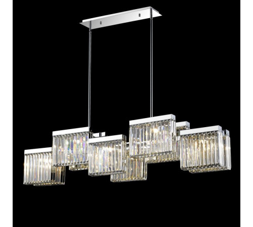 Люстра на штанге Delight Collection Broadway EP68031L-10 chrome Люстра на штанге Delight Collection Broadway EP68031L-10 chrome