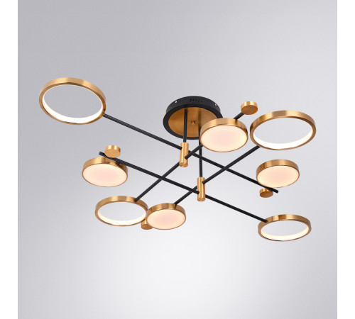 Люстра на штанге Arte Lamp Holly A1364PL-8PB Люстра на штанге Arte Lamp Holly A1364PL-8PB