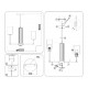 Люстра на штанге Ambrella Light High Light Modern LH56211