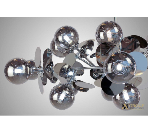 Люстра на штанге AM Group AM392 SP18 CHROM Люстра на штанге AM Group AM392 SP18 CHROM