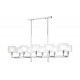 Люстра на штанге Crystal Lux MAESTRO SP-PL10 L1100 CHROME
