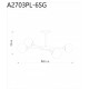 Люстра на штанге ARTE Lamp A2703PL-6SG