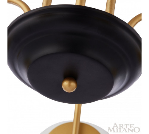 Люстра на штанге Arte Milano Napoli 312066/D940/8 BS/BK Люстра на штанге Arte Milano Napoli 312066/D940/8 BS/BK