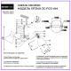 Люстра на штанге Seven Fires Aura SF3345/3C-FGD-AM