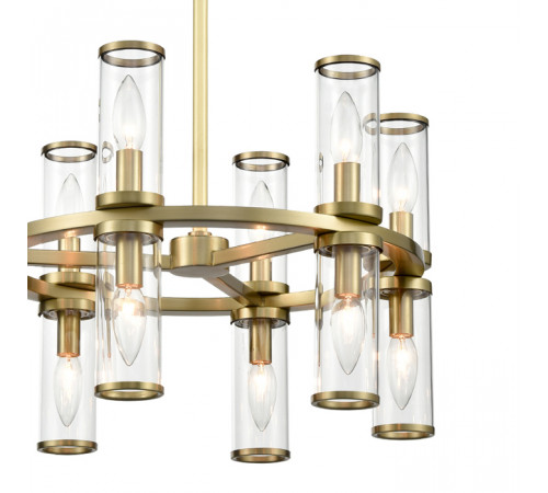 Люстра на штанге Delight Collection MD2061-12B br.brass Люстра на штанге Delight Collection MD2061-12B br.brass