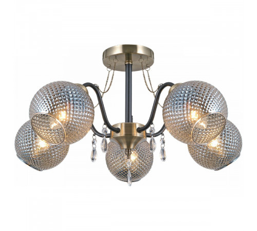 Люстра на штанге Illumico IL0432-5CSQ-29 AB BK
