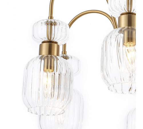 Люстра на штанге Escada Gloss 1141/8PL Clear Люстра на штанге Escada Gloss 1141/8PL Clear