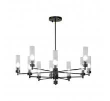 Люстра на штанге AM Group INDIGO SP10 PEARL BLACK