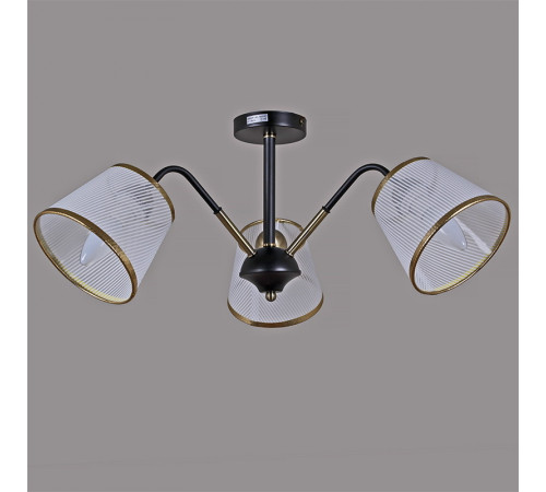 Люстра на штанге Illumico IL0344-3CSQ-79 BK AB Люстра на штанге Illumico IL0344-3CSQ-79 BK AB