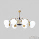 Люстра на штанге Arte Milano Napoli 312066/D940/8 BS/BK