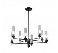 Люстра на штанге AM Group INDIGO SP8 PEARL BLACK