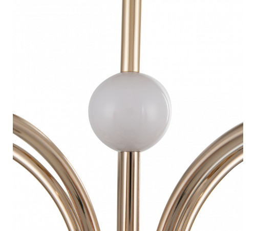 Люстра на штанге Arte Milano Napoli 325410/5 FG+WH Люстра на штанге Arte Milano Napoli 325410/5 FG+WH