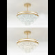 Люстра на штанге Natali Kovaltseva Crystal LED LAMPS 81115/3C