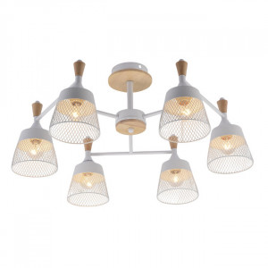 Люстра на штанге Seven Fires Laurens SF3386/6C-WT-WD