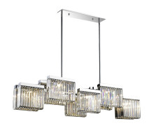 Люстра на штанге Delight Collection Broadway EP68031L-10 chrome