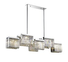 Люстра на штанге Delight Collection Broadway EP68031L-10 chrome
