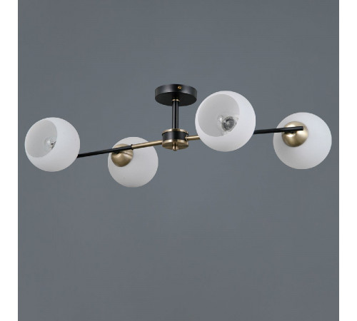 Люстра на штанге Illumico IL0469-4CSQ-24 BK AB LIBRA Люстра на штанге Illumico IL0469-4CSQ-24 BK AB LIBRA