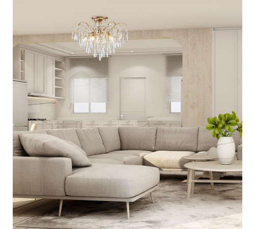 Потолочная люстра Escada Aurea 1124/5PL Потолочная люстра Escada Aurea 1124/5PL