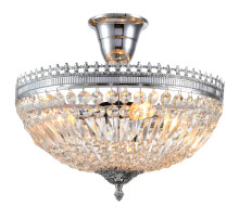 Люстра на штанге Natali Kovaltseva ROCOCO 81406/4C CHROME