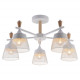 Люстра на штанге Seven Fires Olban SF3389/5C-WT-WD