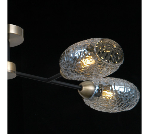 Люстра на штанге Illumico IL0285-4CSQ-79 BK AB Люстра на штанге Illumico IL0285-4CSQ-79 BK AB