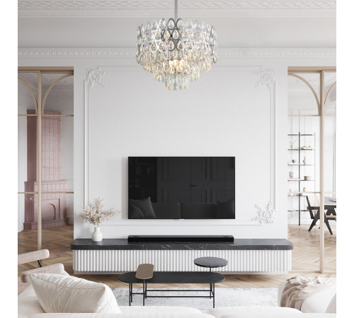 Люстра на штанге Arte Milano Sorrento 372019/7/300/460 CR Люстра на штанге Arte Milano Sorrento 372019/7/300/460 CR