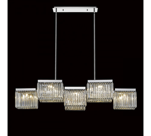 Люстра на штанге Delight Collection Broadway EP68031L-10 chrome Люстра на штанге Delight Collection Broadway EP68031L-10 chrome