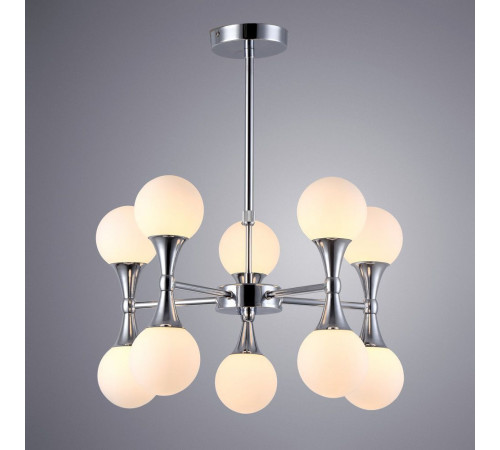 Подвесная люстра Arte Lamp A9162LM-10CC Подвесная люстра Arte Lamp A9162LM-10CC