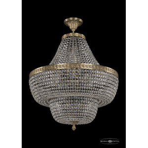 Люстра на штанге Bohemia Ivele Crystal 19091/H1/55IV Pa C1