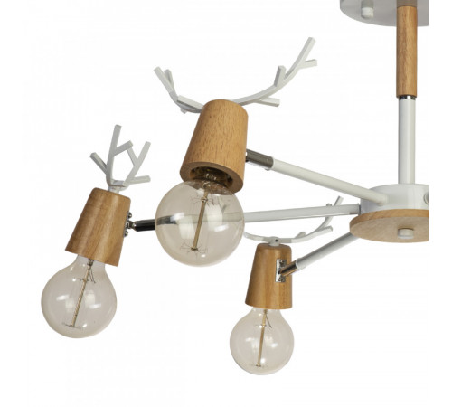 Люстра на штанге Loft IT Sven 10024/6 White Люстра на штанге Loft IT Sven 10024/6 White