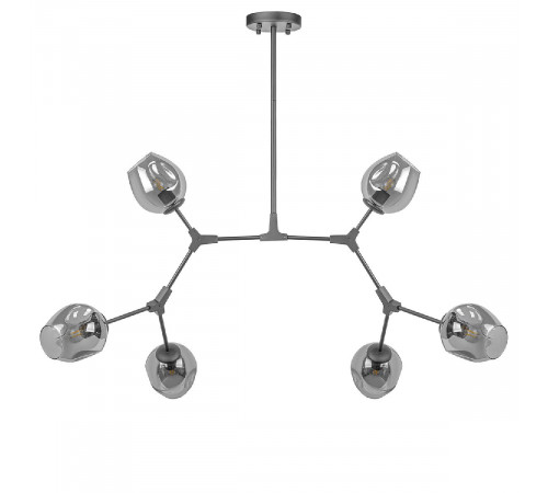 Люстра на штанге AM Group LOFT-6 BK