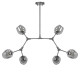 Люстра на штанге AM Group LOFT-6 BK