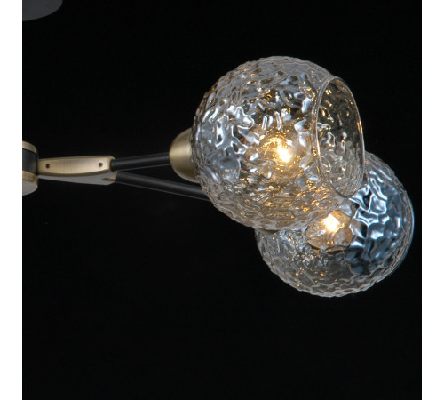 Люстра на штанге Illumico IL0253-4CSQ-79 BK AB Люстра на штанге Illumico IL0253-4CSQ-79 BK AB