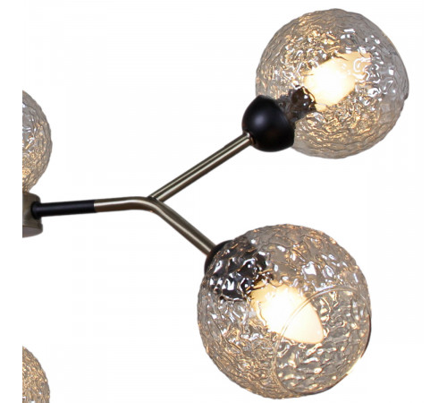Люстра на штанге Illumico IL0268-6PSQ-79 BK AB Люстра на штанге Illumico IL0268-6PSQ-79 BK AB