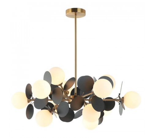 Подвесная люстра Lumien Hall Ilmari LH4136/12P-BR-BK Подвесная люстра Lumien Hall Ilmari LH4136/12P-BR-BK