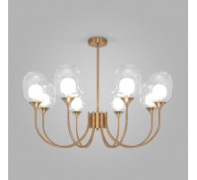 Люстра на штанге Eurosvet Spritz 70217/8 латунь a064748