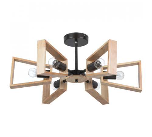 Люстра на штанге Arte Lamp Brussels A8030PL-6BK Люстра на штанге Arte Lamp Brussels A8030PL-6BK
