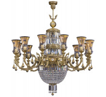 Люстра на штанге Kutek SIENNA-CRYSTAL SWAROVSKI SIE-ZW-12(P)