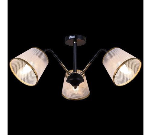 Люстра на штанге Illumico IL0344-3CSQ-79 BK AB Люстра на штанге Illumico IL0344-3CSQ-79 BK AB