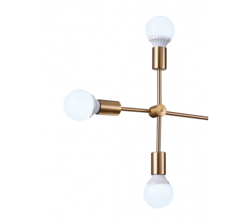 Люстра на штанге Natali Kovaltseva LOFT LUX 75130/6C GOLD Люстра на штанге Natali Kovaltseva LOFT LUX 75130/6C GOLD