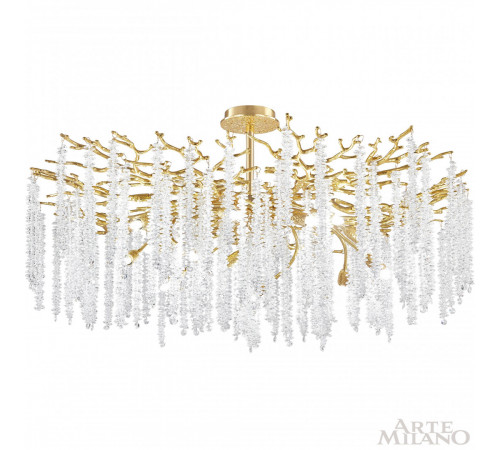 Люстра на штанге Arte Milano Milan 236901/D1000/14/A Gd