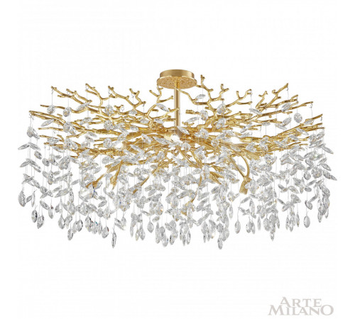 Люстра на штанге Arte Milano Milan 236901/D1000/14/B Gd Люстра на штанге Arte Milano Milan 236901/D1000/14/B Gd