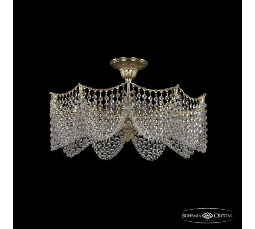 Люстра на штанге Bohemia Ivele Crystal 77171/52/10 G Люстра на штанге Bohemia Ivele Crystal 77171/52/10 G