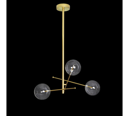 Люстра на штанге Delight Collection Globe Mobile 9307P-3A gold